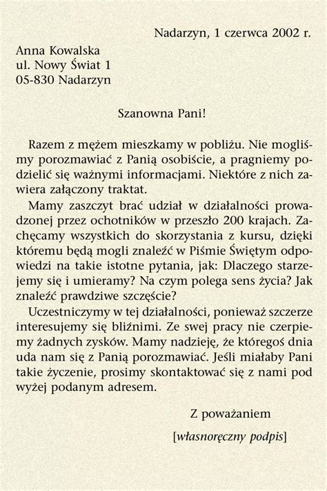 myreadingmanga.list|przykład listu.